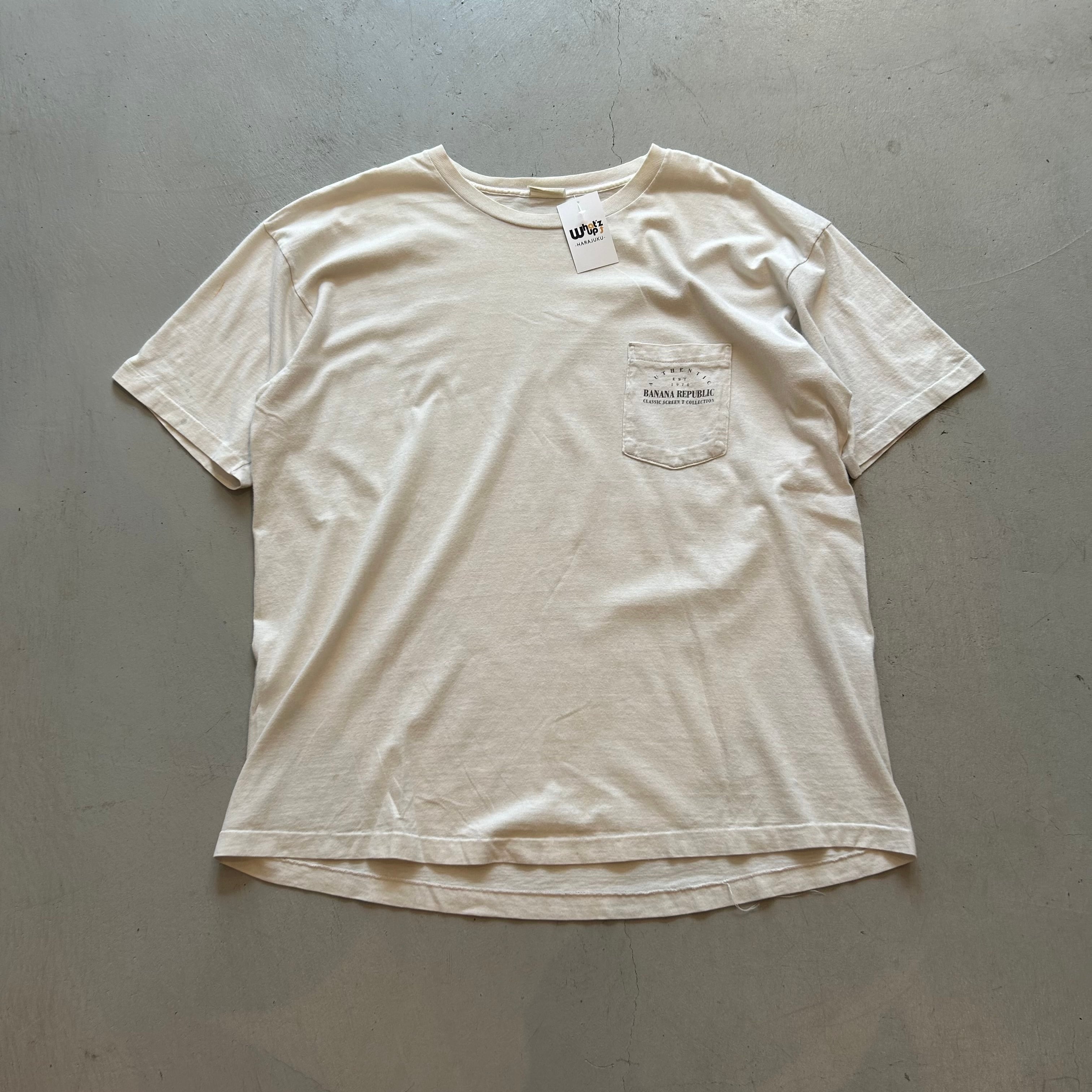 90s BANANA REPUBLIC pocket t-shirt【高円寺店】 | What'z up