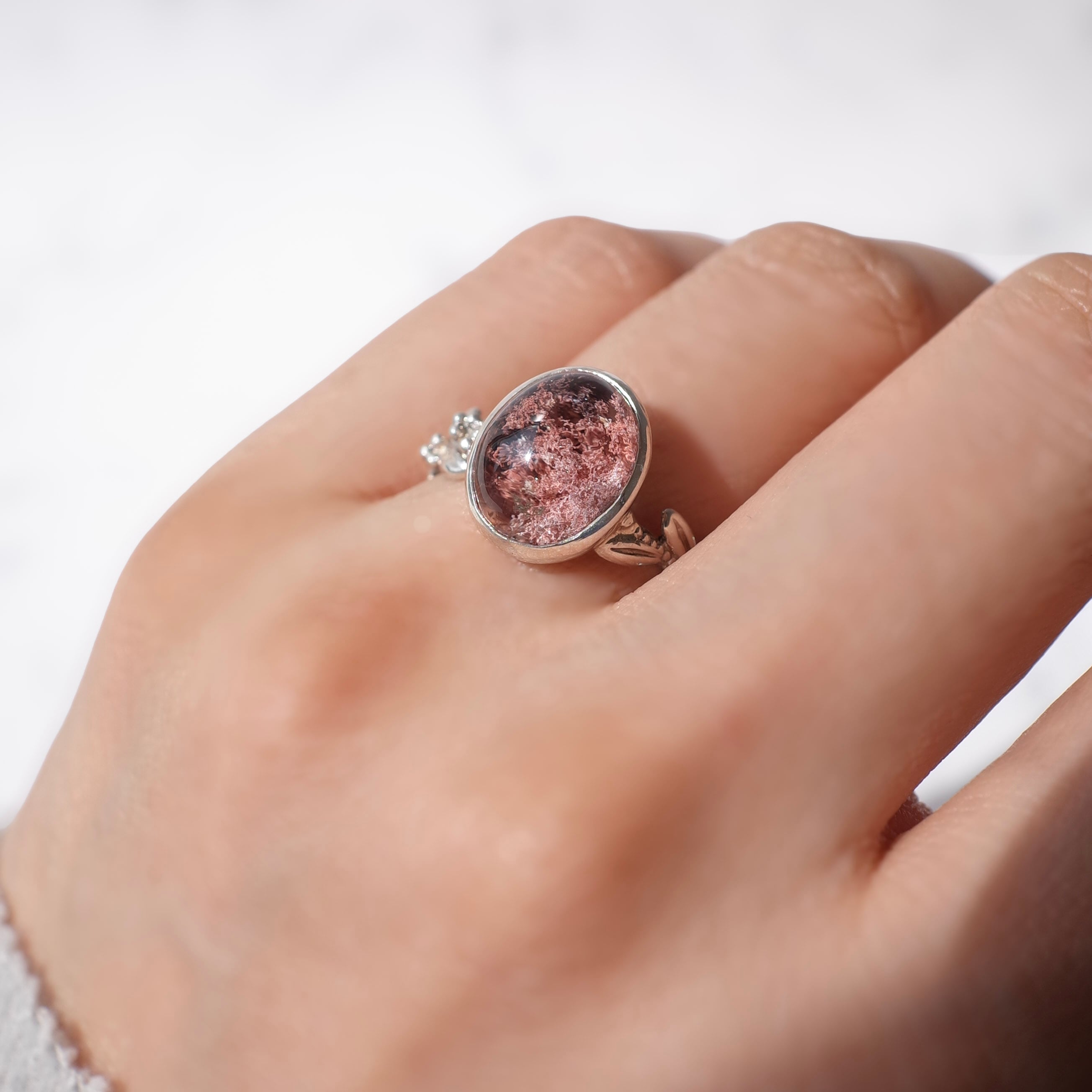 Gardenquartz ガーデンクォーツ リング（ピンク） | DoubleMoon jewelry