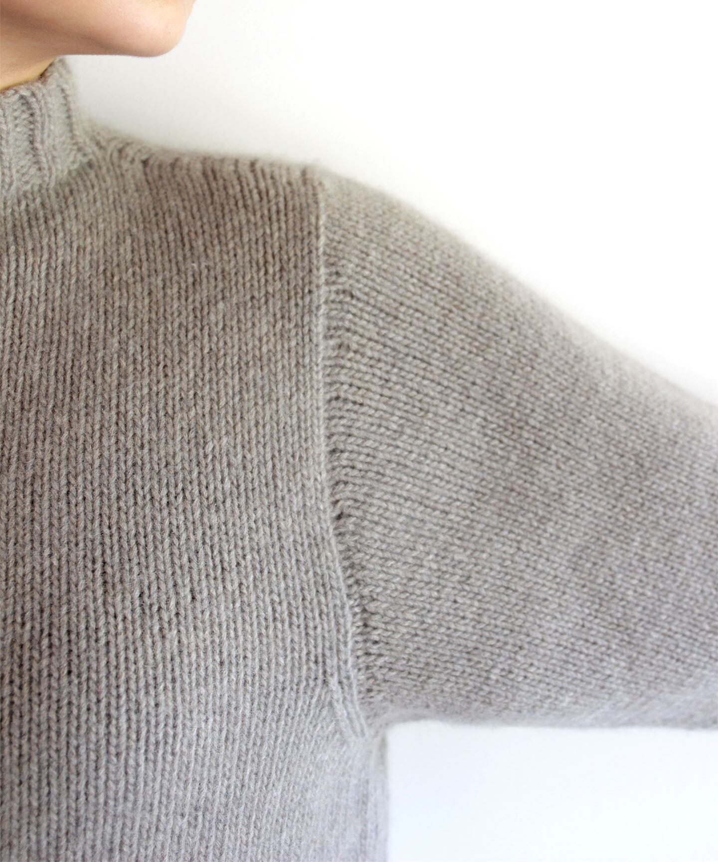ふっくらカシミヤ糸のセーター size03（CAA-923）