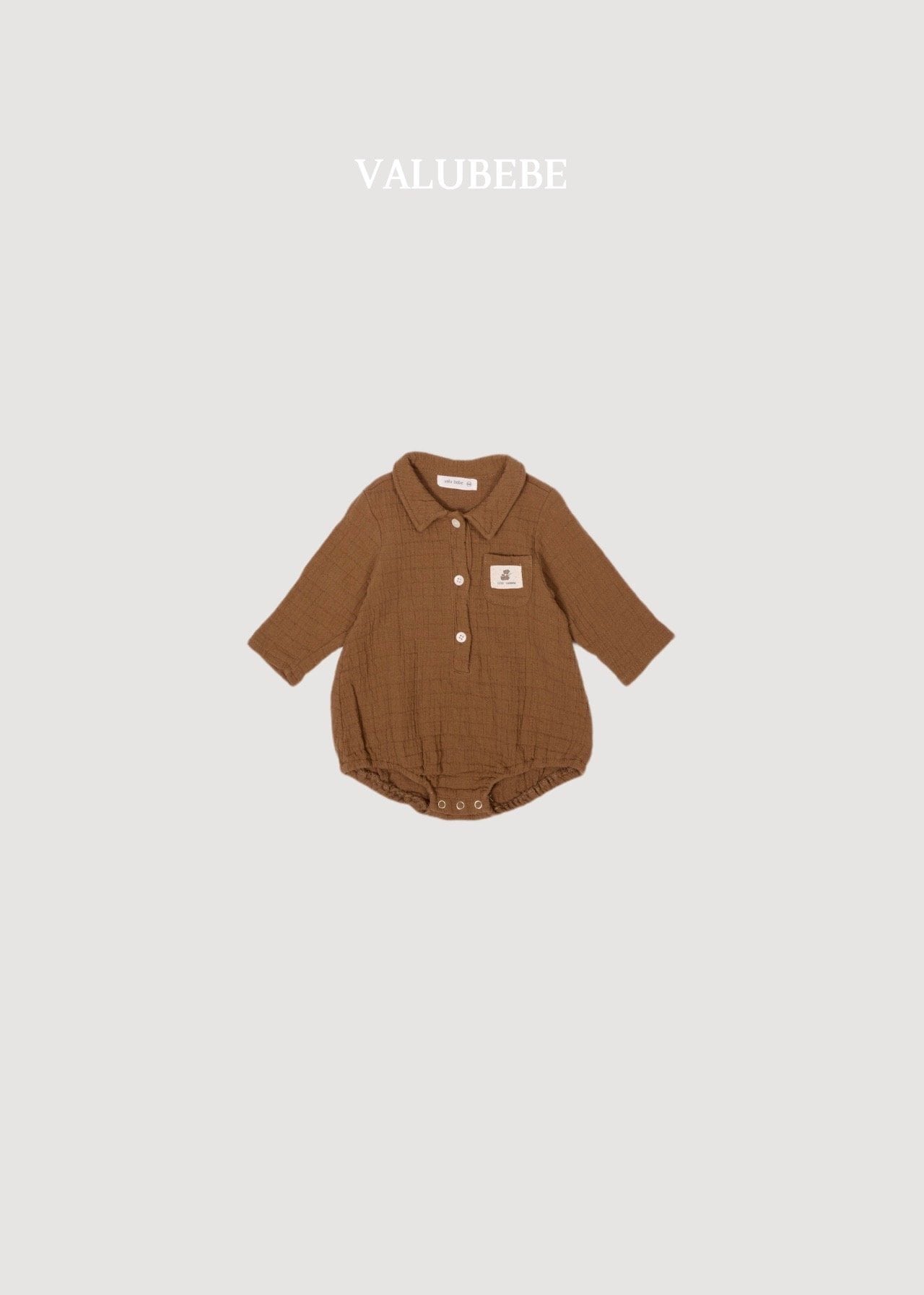送料無料【予約】/ ミニシャツロンパース / valubebe