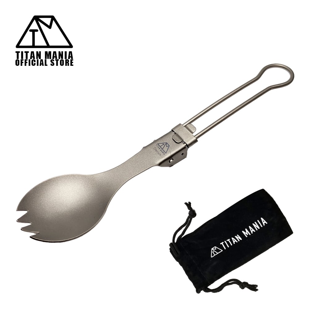 esbit エスビット スポーク 先割れスプーン チタン 折り畳み エスビット ESBIT フォールディングカトラリー チタン スプーン