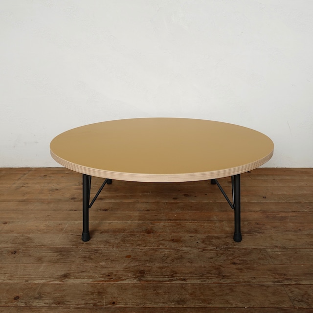 Original ROUND LOW TABLE  / MELAMINE / 900