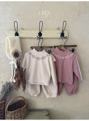 オーレン / oren / アンブルフリル上下セット / 韓国子供服 / キッズ / 26winter〖取寄〗*S~XL*