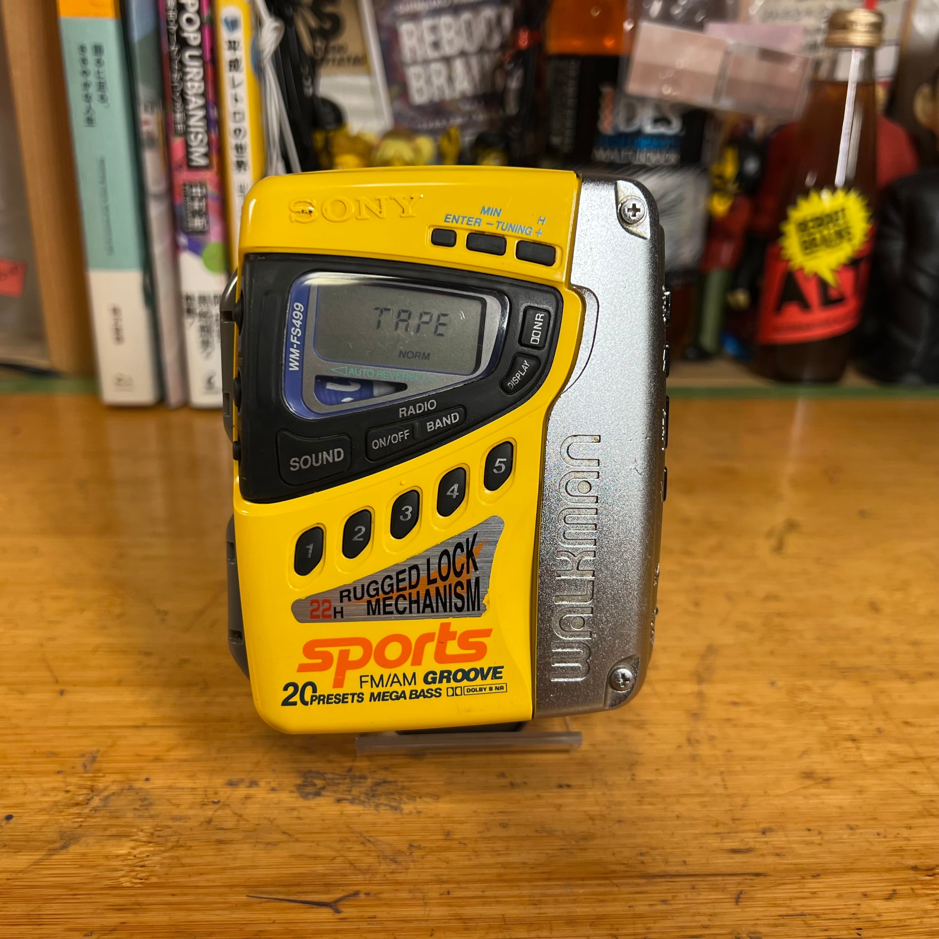 メンテ済完動品]パナソニックショックウェーブ カセットプレーヤー RQ
