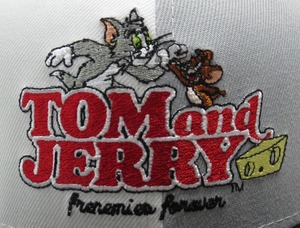 Exclusive NEW ERA 59fifty Tom & Jerry　トム＆ジェリー　WHITE・GRAY×BLACK