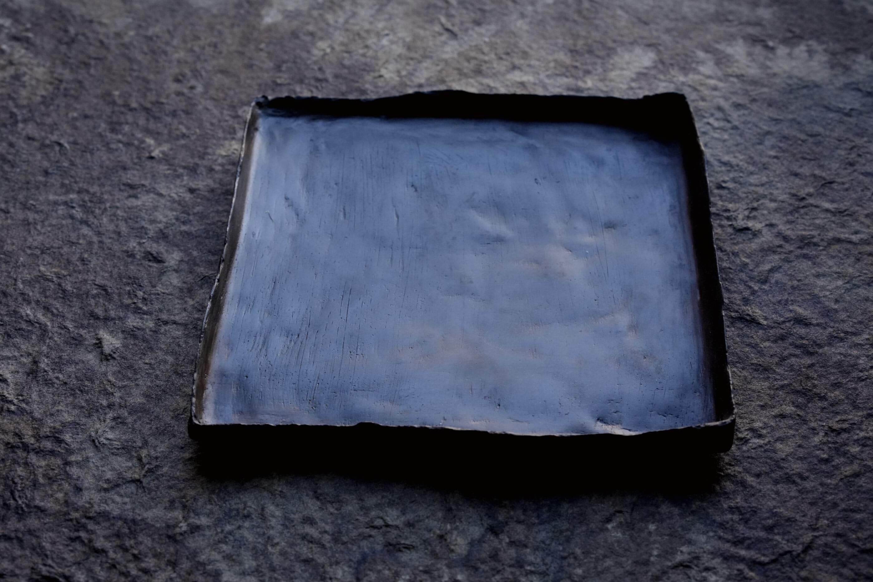阿源】布胎・本漆 茶席皿 / 【AYuan】Black Lacquer Tea Tray for Tea