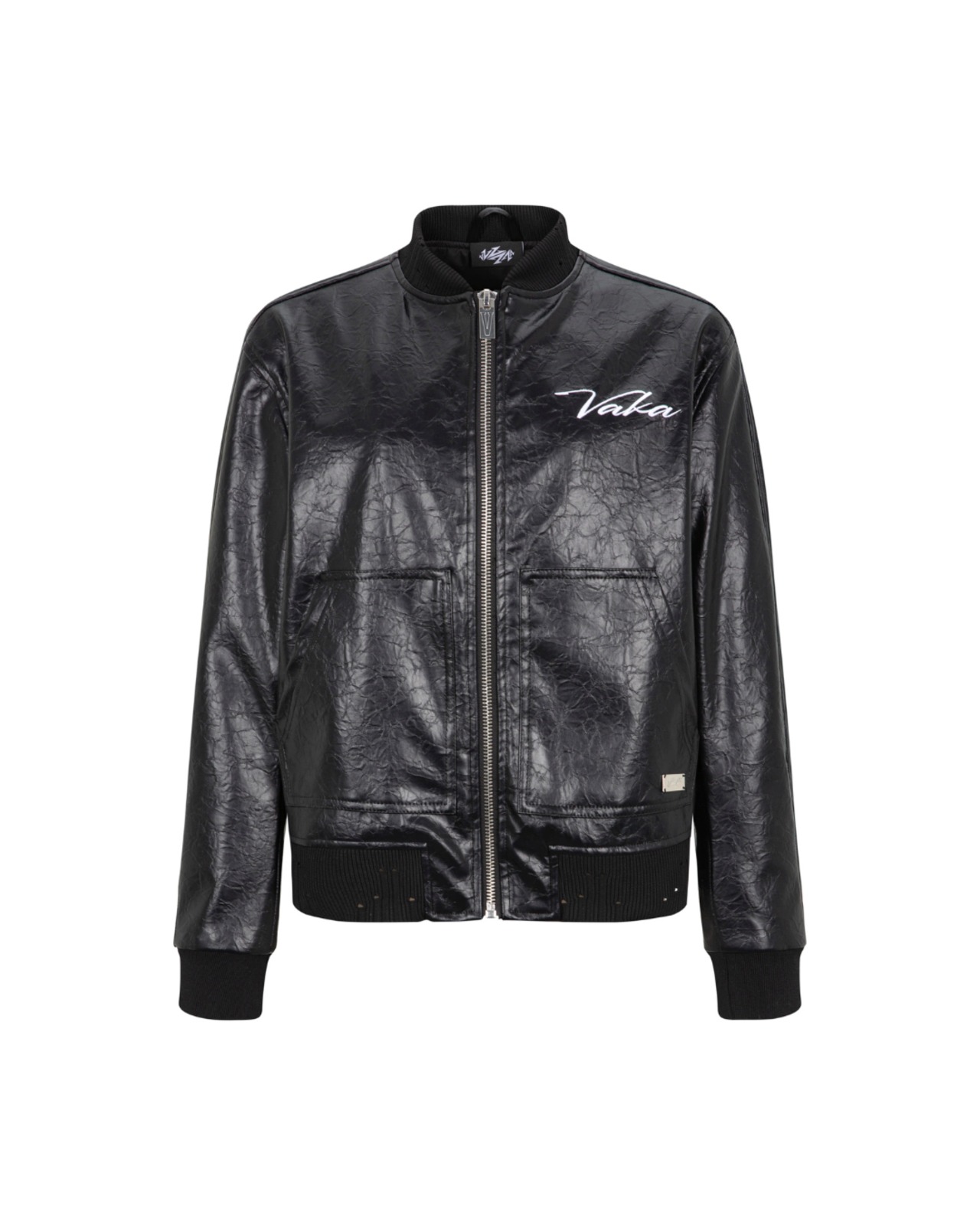 【お急ぎ発送】リンクルバイカージャケット(OU00013)