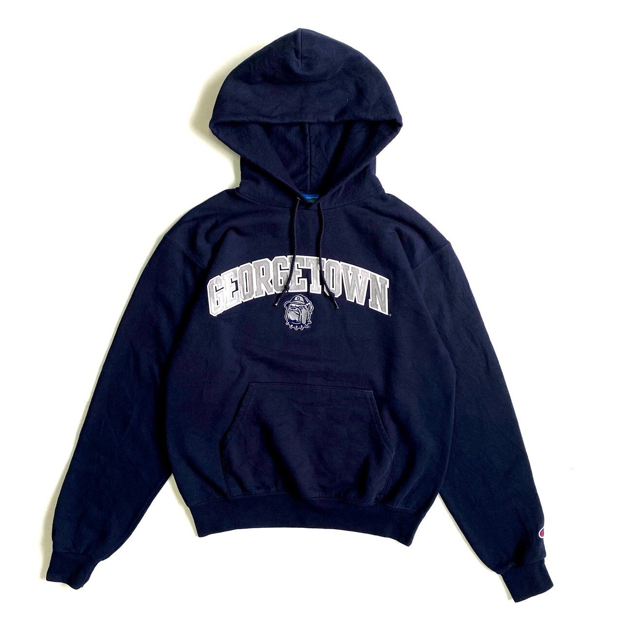 Champion チャンピオン GEORGETOWN カレッジロゴワッペン プルオーバー 