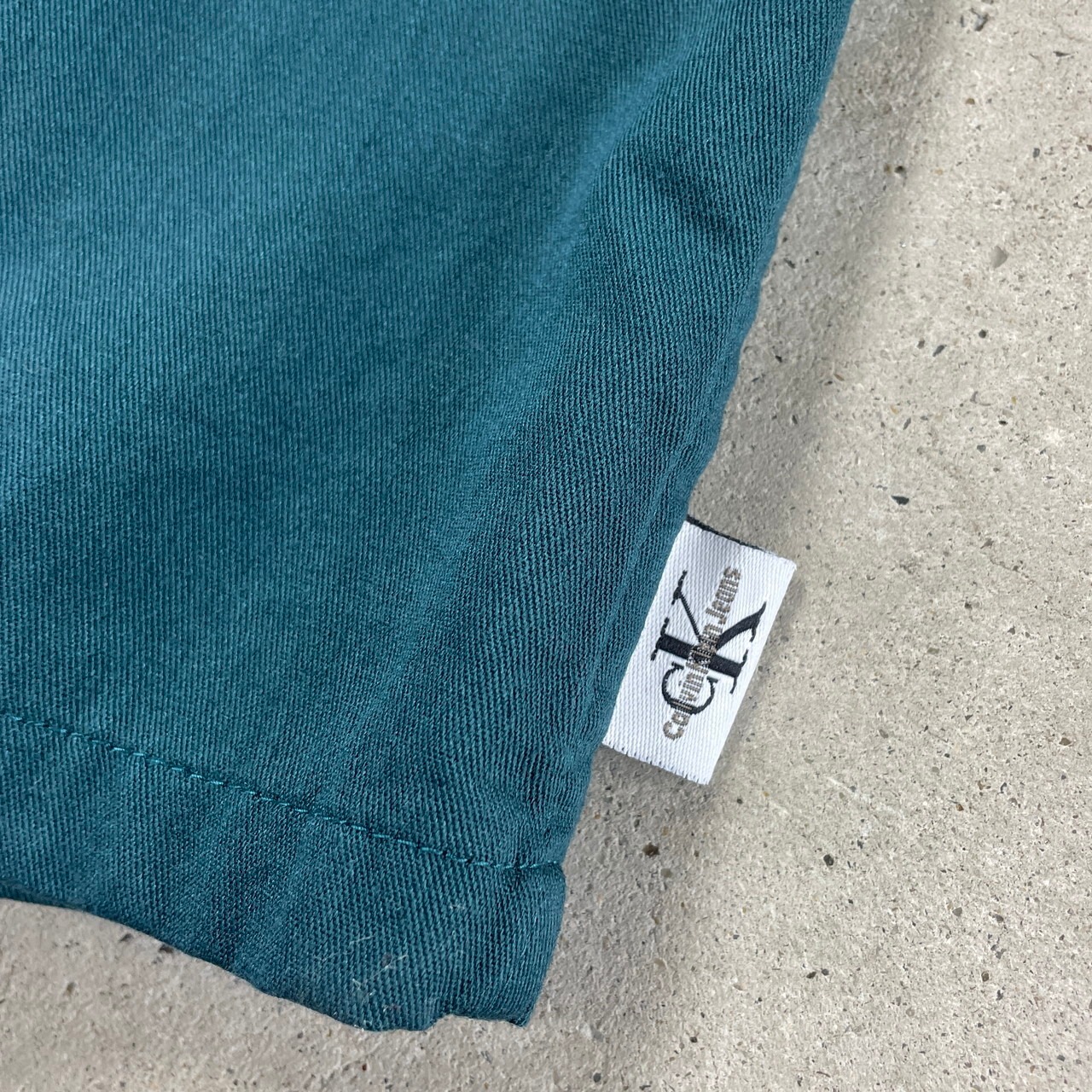 90年代 Calvin Klein Jeans カルバンクライン オープンカラーシャツ 