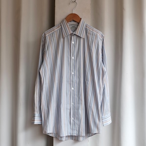 Hermès SELLER BUTTON STRIPE SHIRT