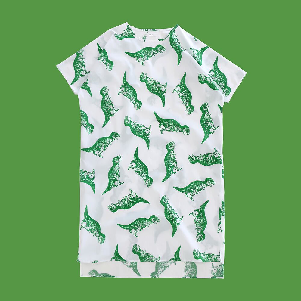 恐竜ワンピース グリーン しんご