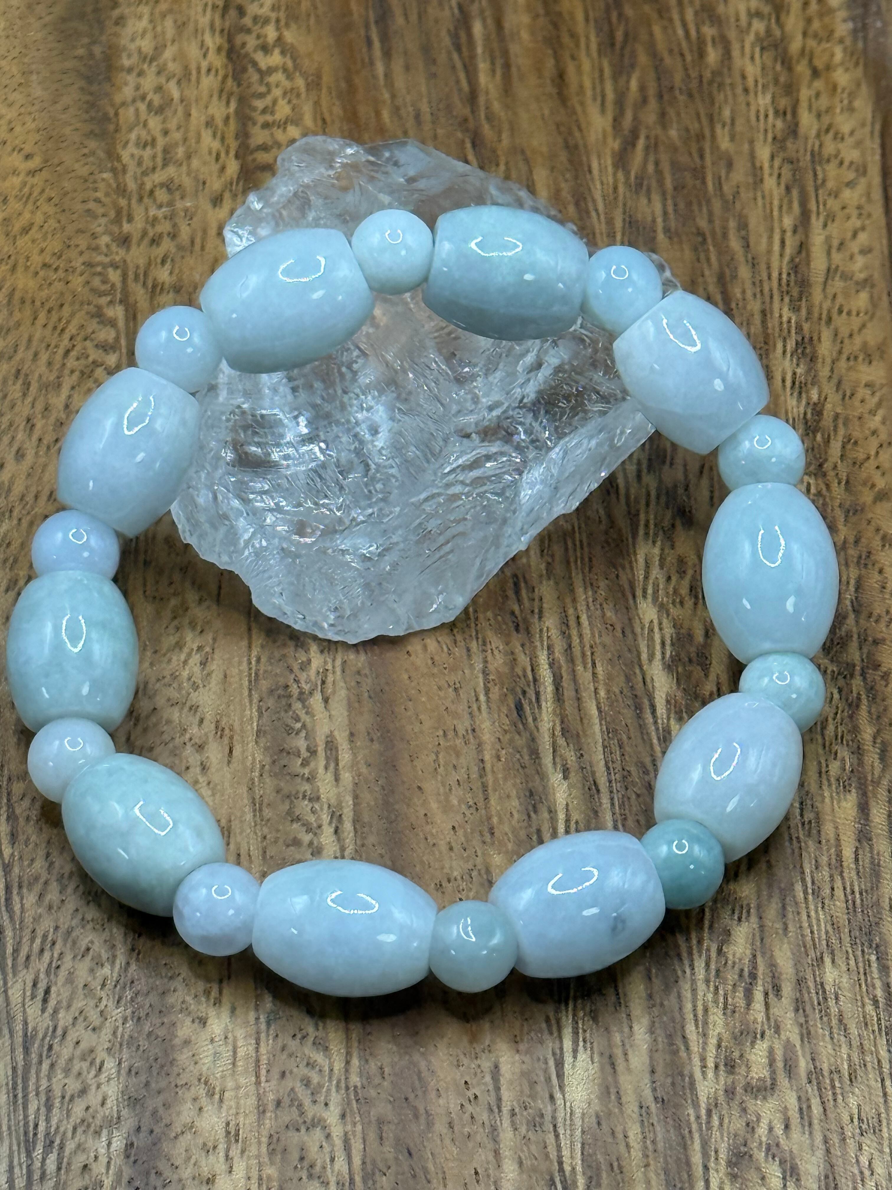 ミャンマー産翡翠 ナツメカット 042