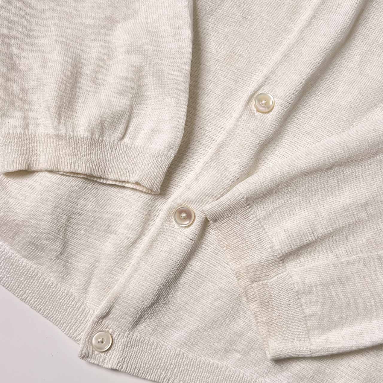 45rpm フォーティーファイブアールピーエム コットン サマーニット カーディガン 2/ホワイト レディース