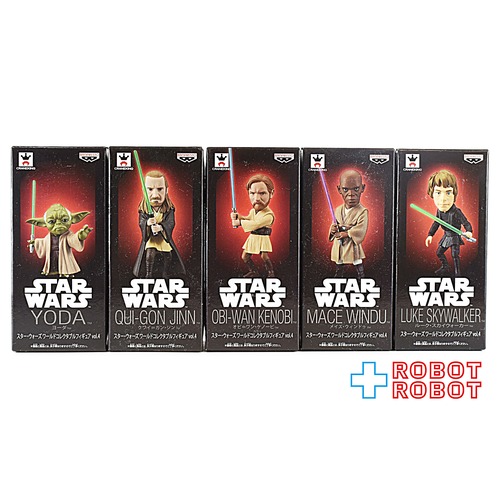 バンプレスト スター・ウォーズ ワールドコレクタブルフィギュア vol.4 5種セット 未開封