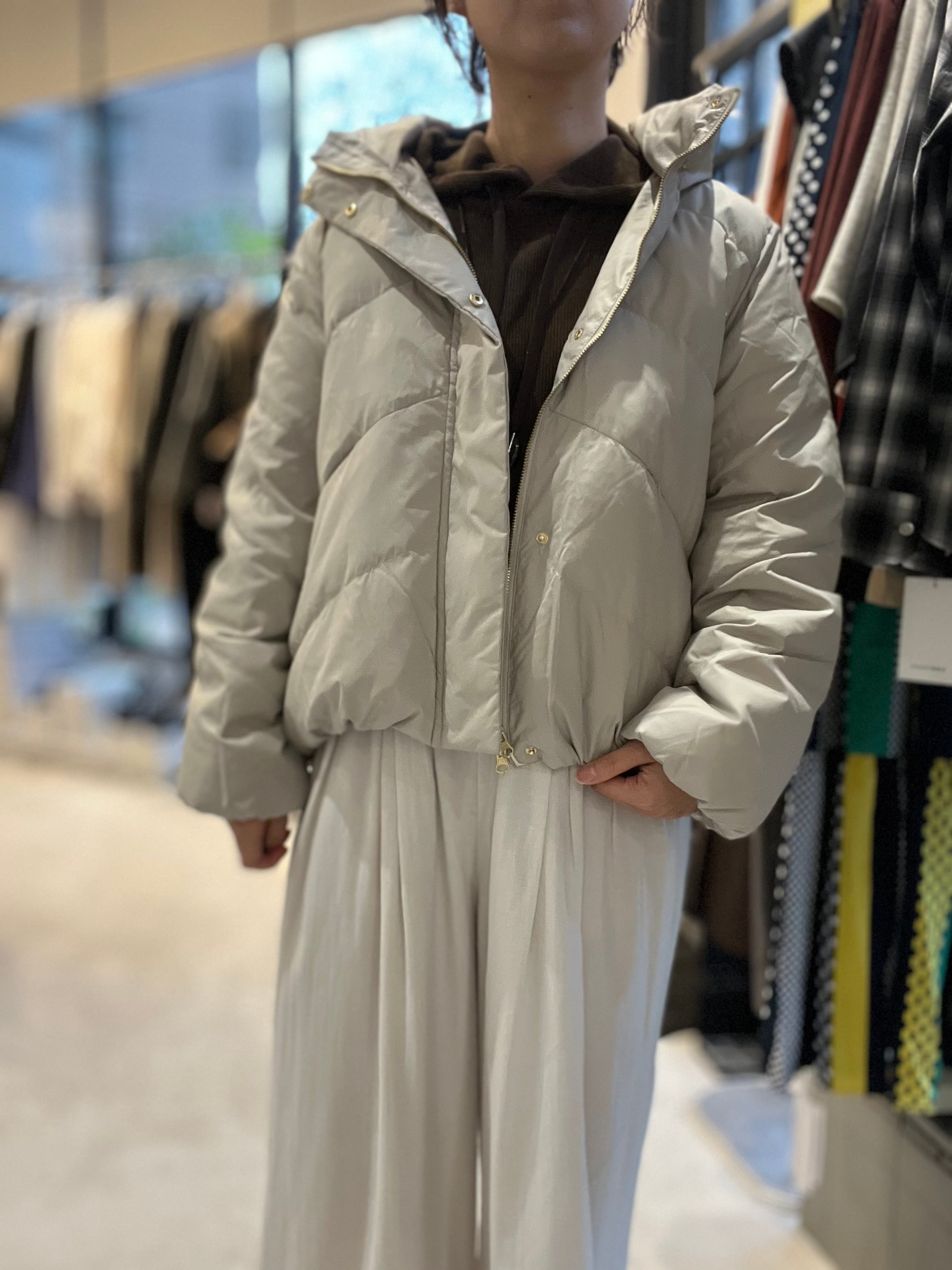 【SELECT】ボリュームカラーダウンジャケット