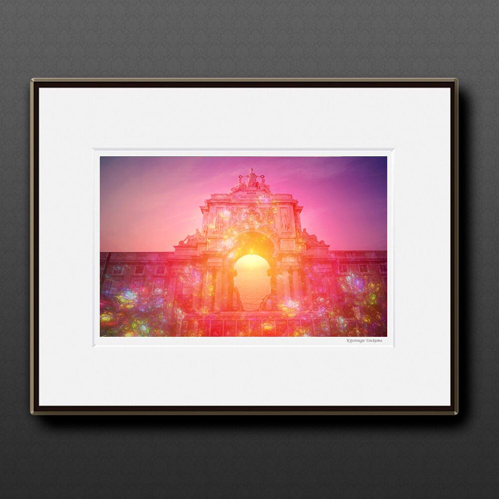 シエスタの夢 #026 Praca do Comercio ■額縁サイズ(三三)606×455mm