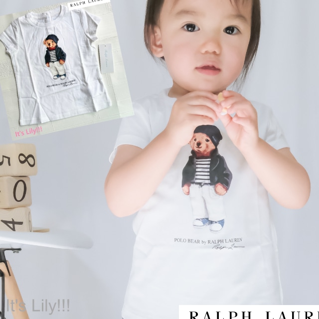 80 90 Ralph Lauren Baby Girl  ラルフローレン トップス　