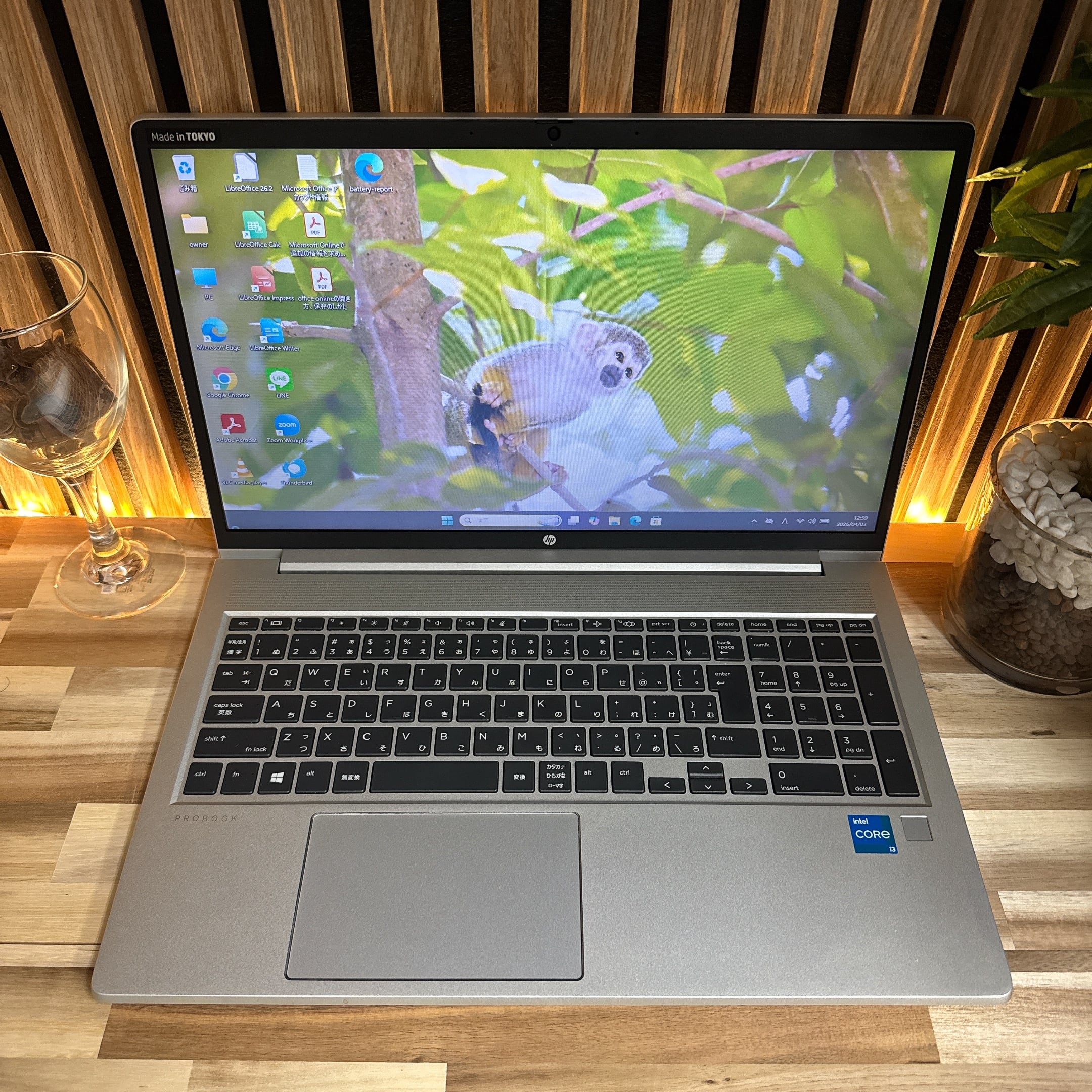 美品・バッテリー良好』HP Probook 450 第11世代 メモリ4GB SSD256GB