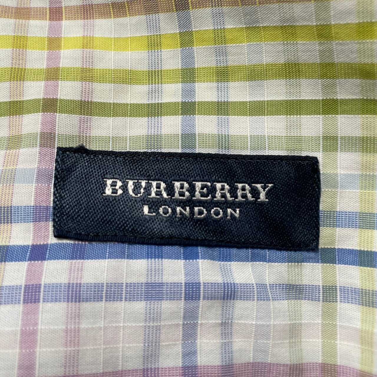 Burberrys London バーバリー ロンドン 半袖 チェックシャツ メンズ2XL