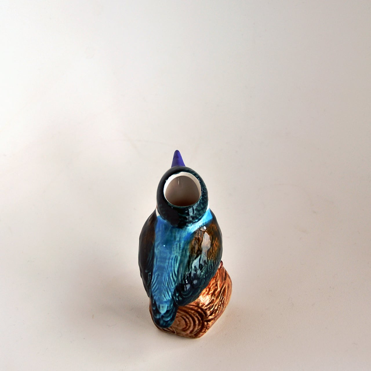 Baccarat ファウナクリスト 花瓶 フラワーベース 鳥 金彩 未使用