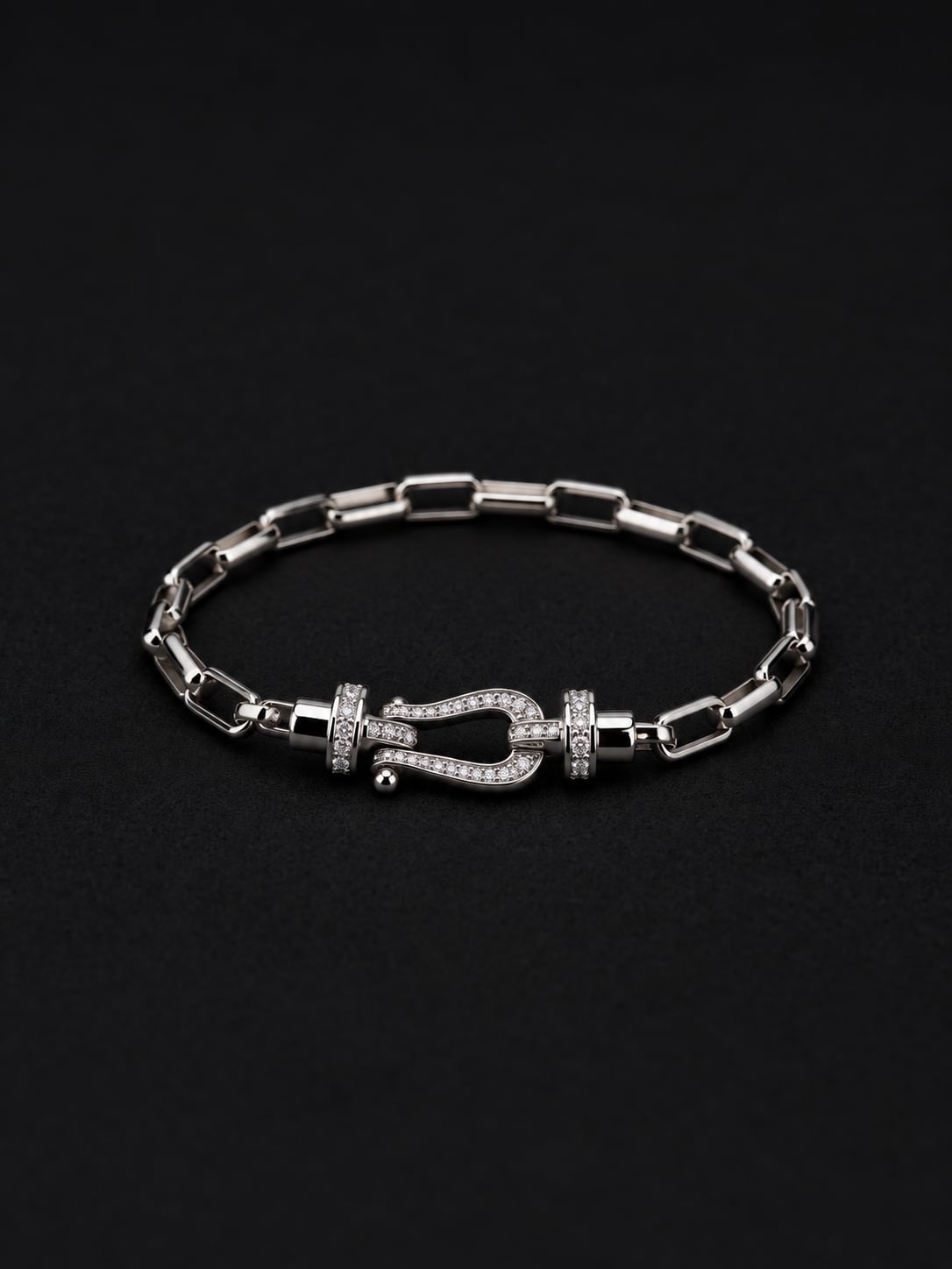 Horseshoe Link Bracelet -Gold/Silver-