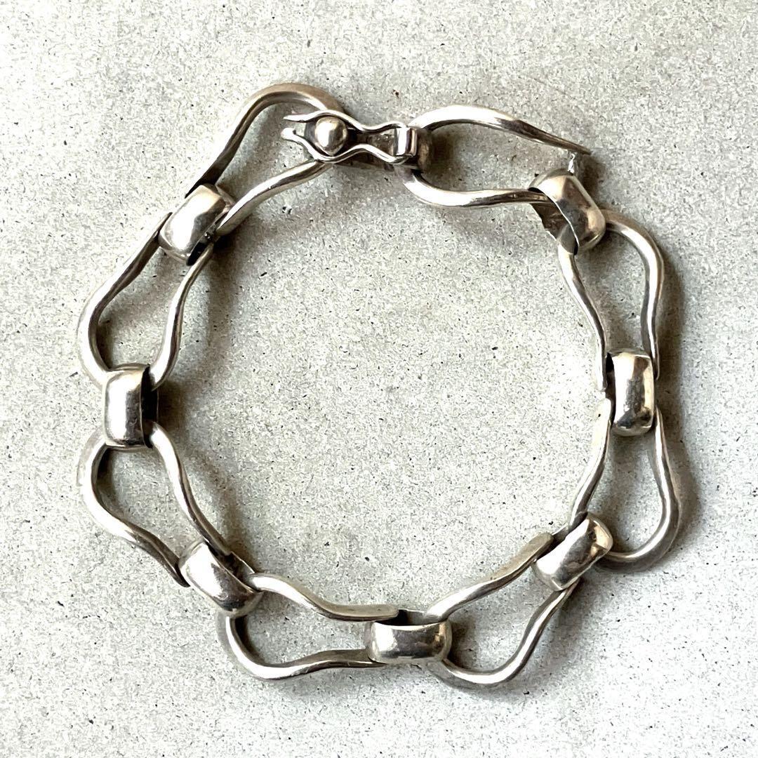 メキシコ製 VINTAGE HEAVY ベルトバングル ブレスレット 925 | unune メキシコ製 VINTAGE HEAVY ベルトバングル ブレスレット 925 | unune