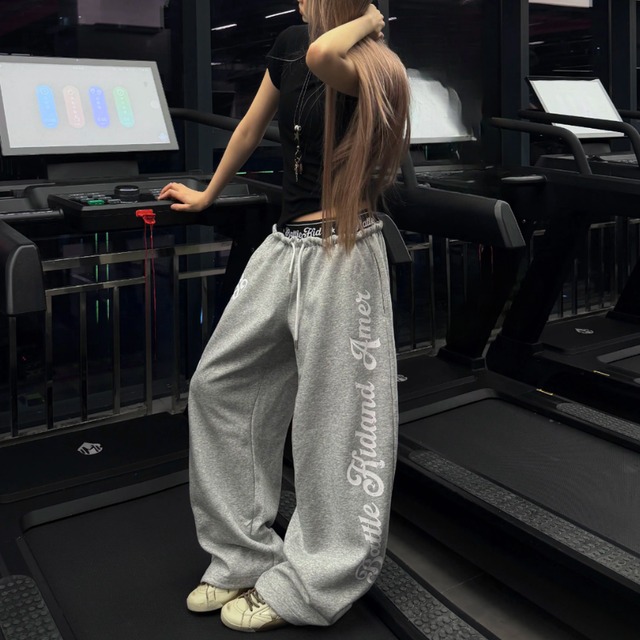 double-waist logo pants　ダブルウエストロゴパンツ　J2095