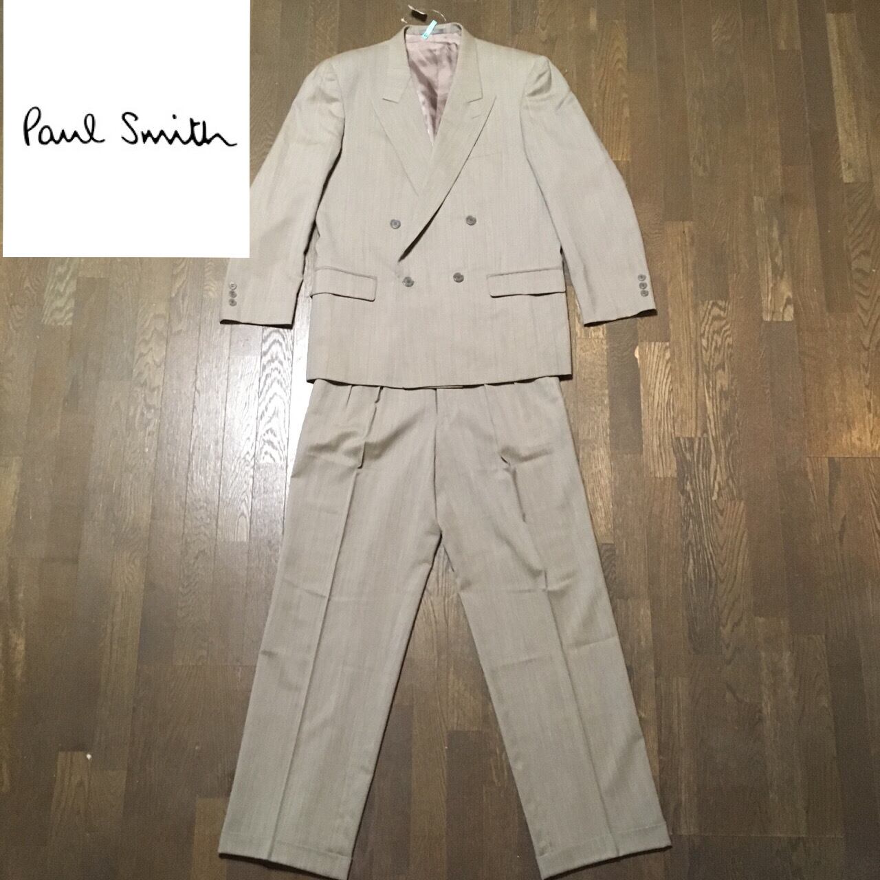 Paul Smith　ポールスミス　 ダブルスーツ 春夏秋物 ヴィンテージ