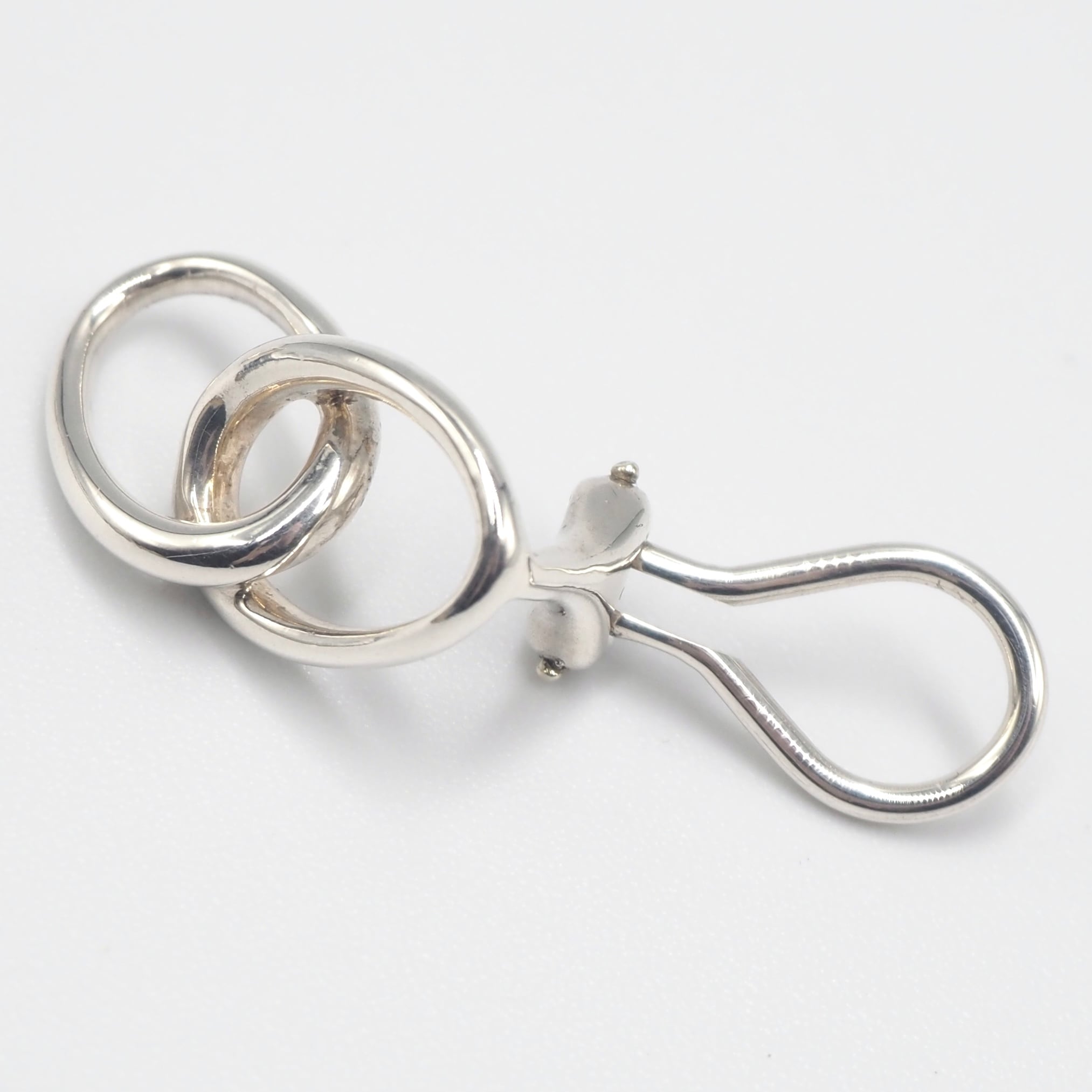 Tiffany&Co. エレサペレッティ ダブルループ イヤリング シルバー925