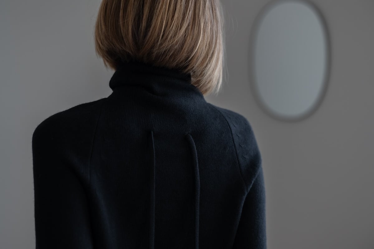 ユリパーク☆極上ニット☆ヤエカ HYKE イエナ エストネーション 好きな方にも YASHIKI - 【ラスト1点】Tasogare High Neck Hoodie(MOCHA) | Salty