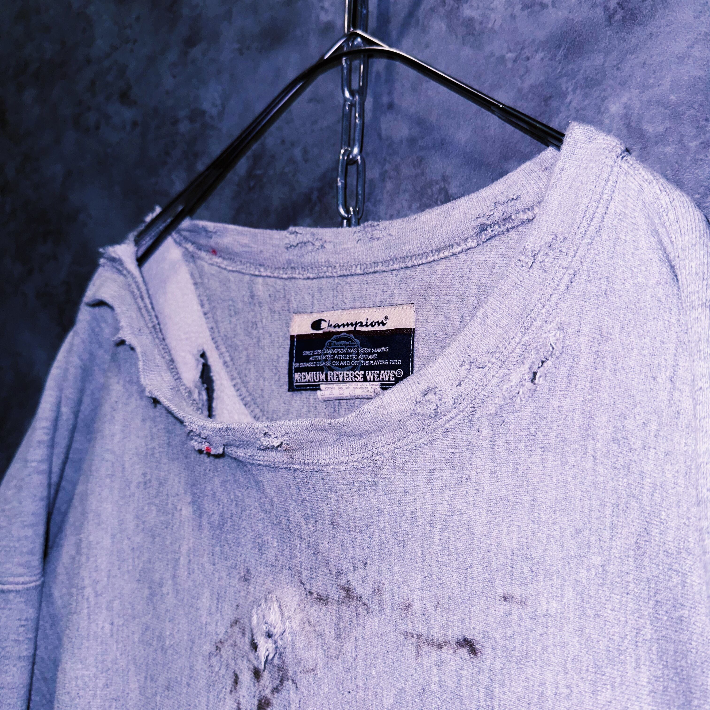 90sbroken grange銀タグBoro sweat | svs93.ru