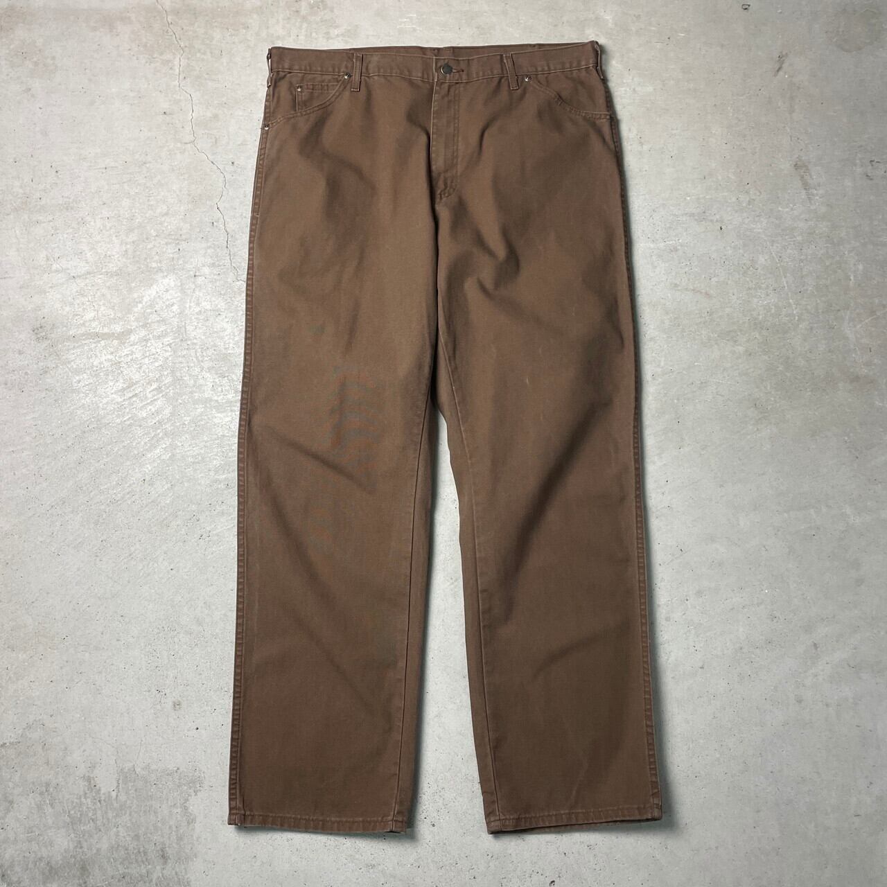 Dickies ディッキーズ ダック地ワークパンツ メンズW38 古着