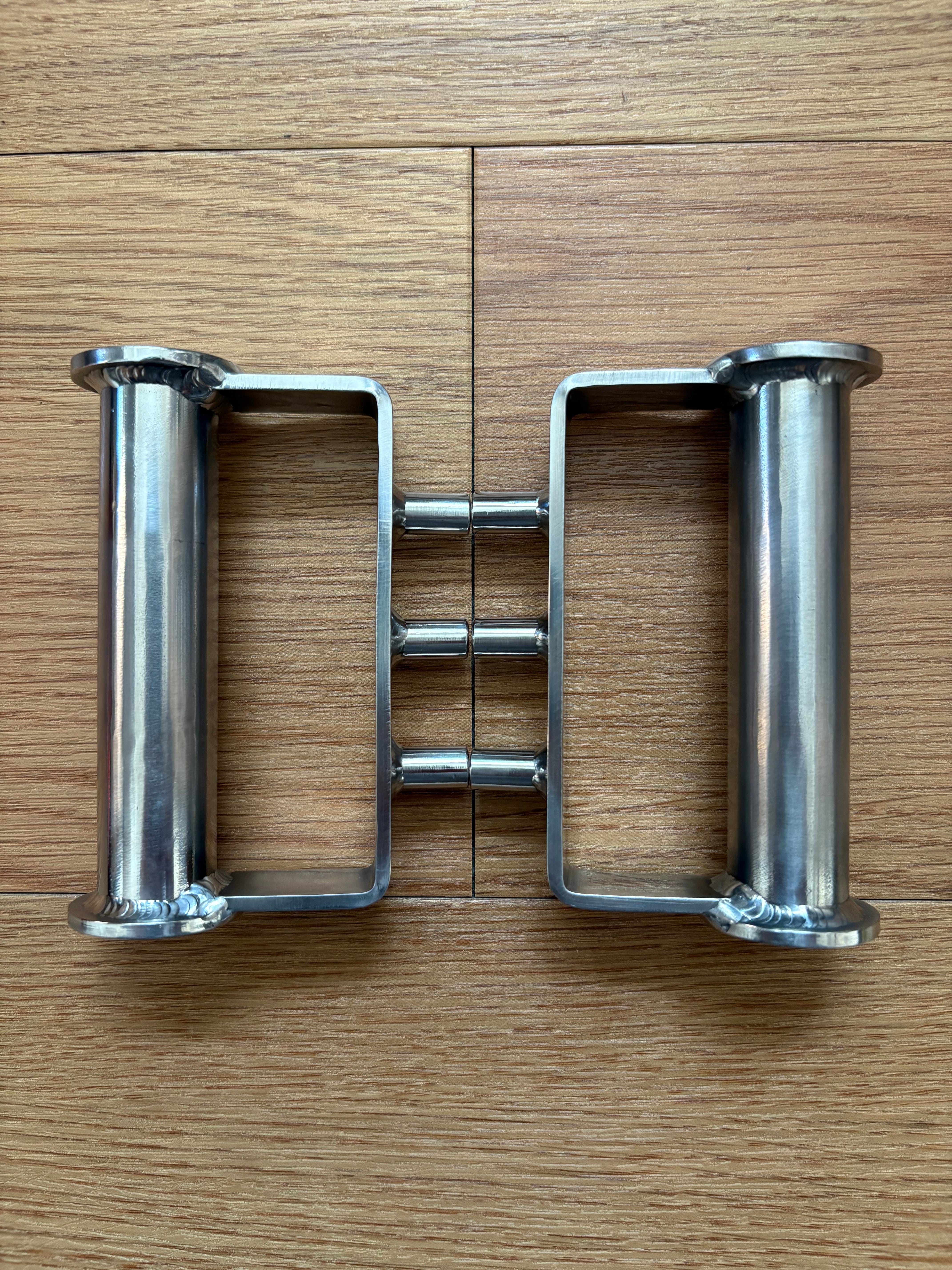 ステンレス製　鉄甲　空手 鉄甲：バフ仕上 / 255g | 琉球古武道SHOP NRY