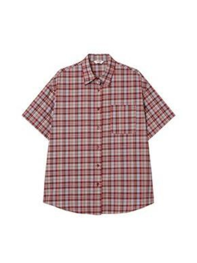 Loose plaid shirt（ルーズプレイドシャツ）c-375