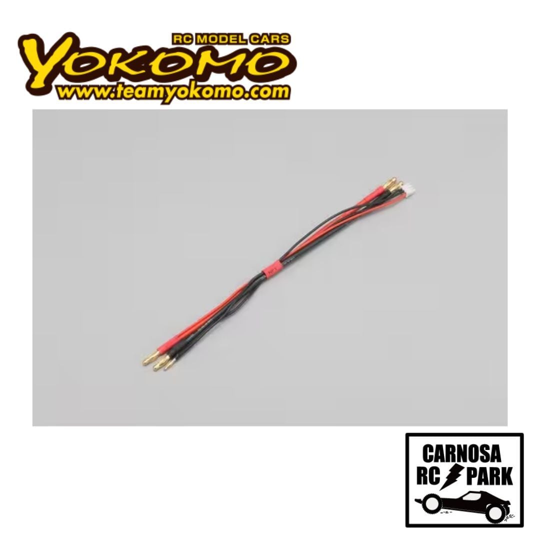 (未使用･未開封品)　φ4バナナコネクター付 充電コード (レーシングパフォーマー) RP-093 p706p5g YOKOMO ヨコモ】レーシングパフォーマーφ4バナナコネクター付き充電