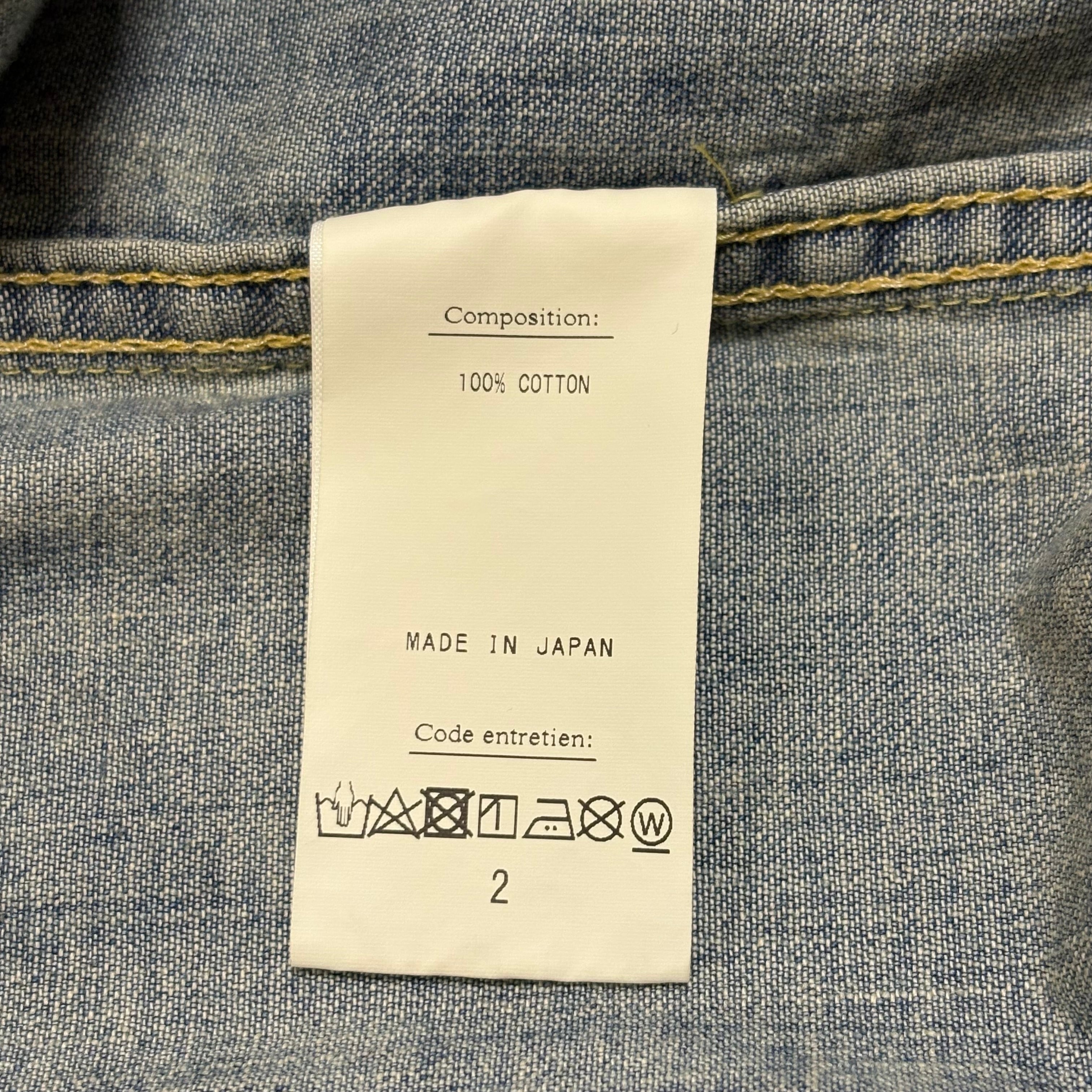 A.PRESSE】US NAVY Denim Jacket SIZE 2 | REBOAN
