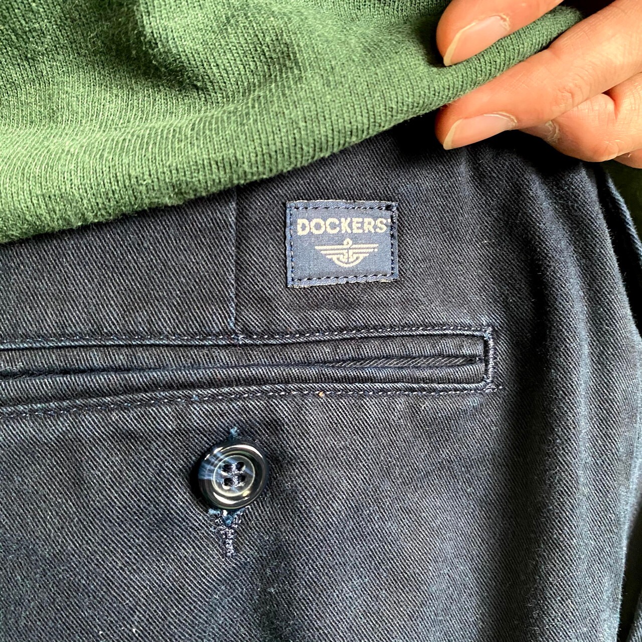 DOCKERS ドッカーズ 2タック入り コットンスラックスパンツ メンズW36 