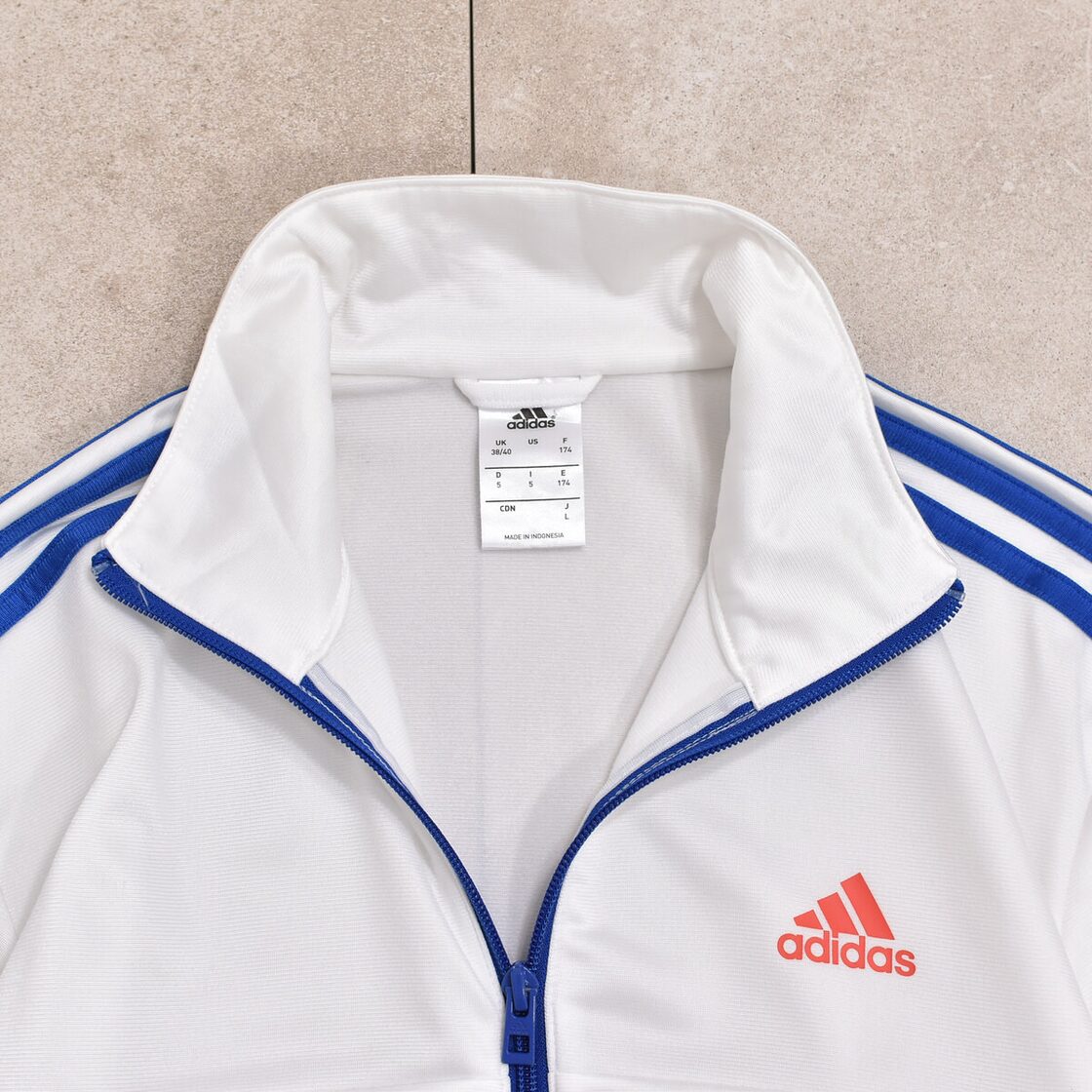 00s～ adidas アディダス 切替デザイン ロゴプリント トラック 