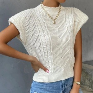 High-neck Knit Vest 237110