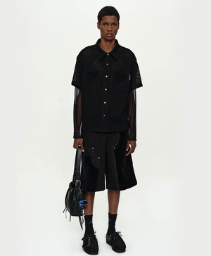 【26SS】ADSB Andersson Bell アンダーソンベル / シアーニットシャツ /TRES SHEER KNITTED SHIRT