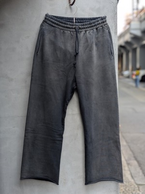 BOWWOW WEATHERED SWEAT PANTS -BLACK