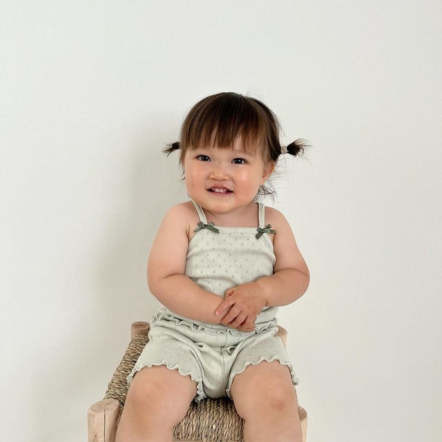 【即納】 AOSTA / Eyelet camisole