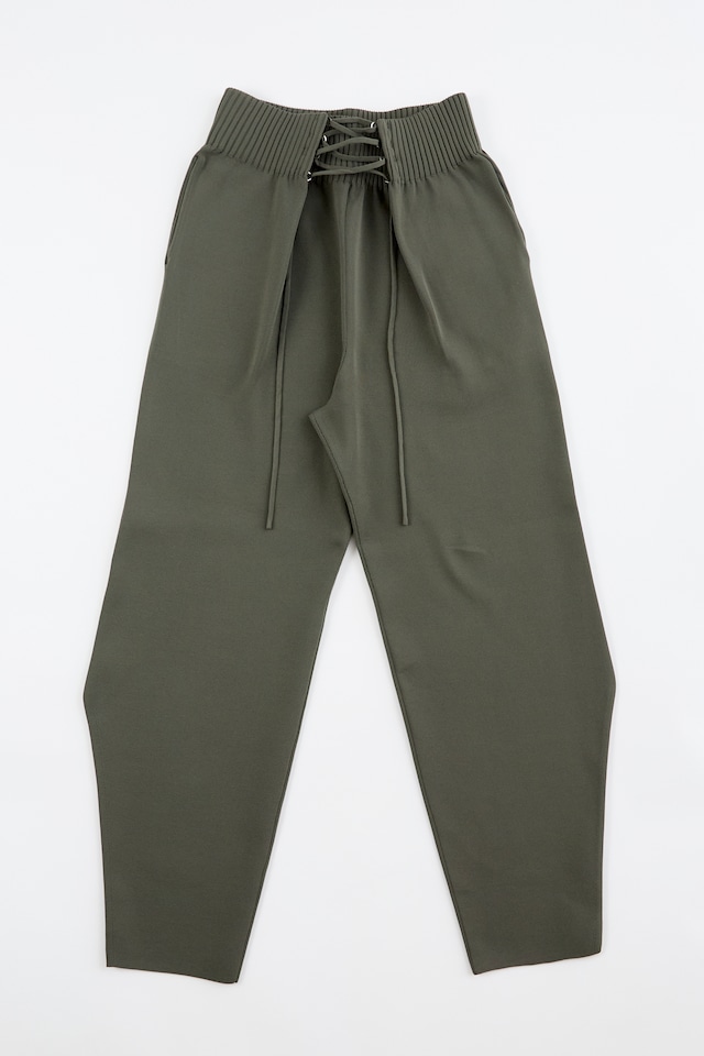 RING LACE UP PANTS 26SSAC-002 KHAKI
