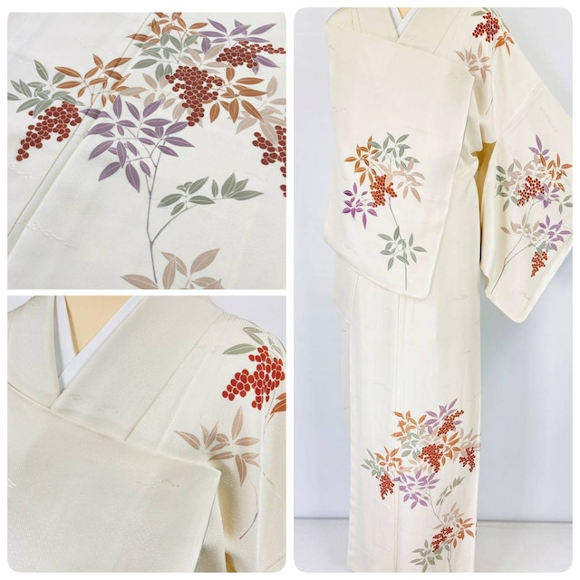 夏帯】鳥獣戯画 西陣織 名古屋帯 未使用 絽 正絹 銀糸 白 ピンク  