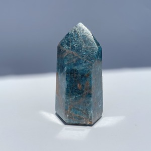 ブルーアパタイト タワー型14◇Blue apatite ◇ 天然石・鉱物・パワーストーン