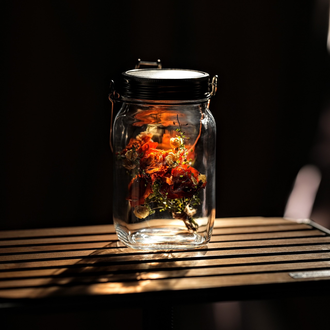 【VTギフト】sonnenglas ローズ橙×ミニローズ