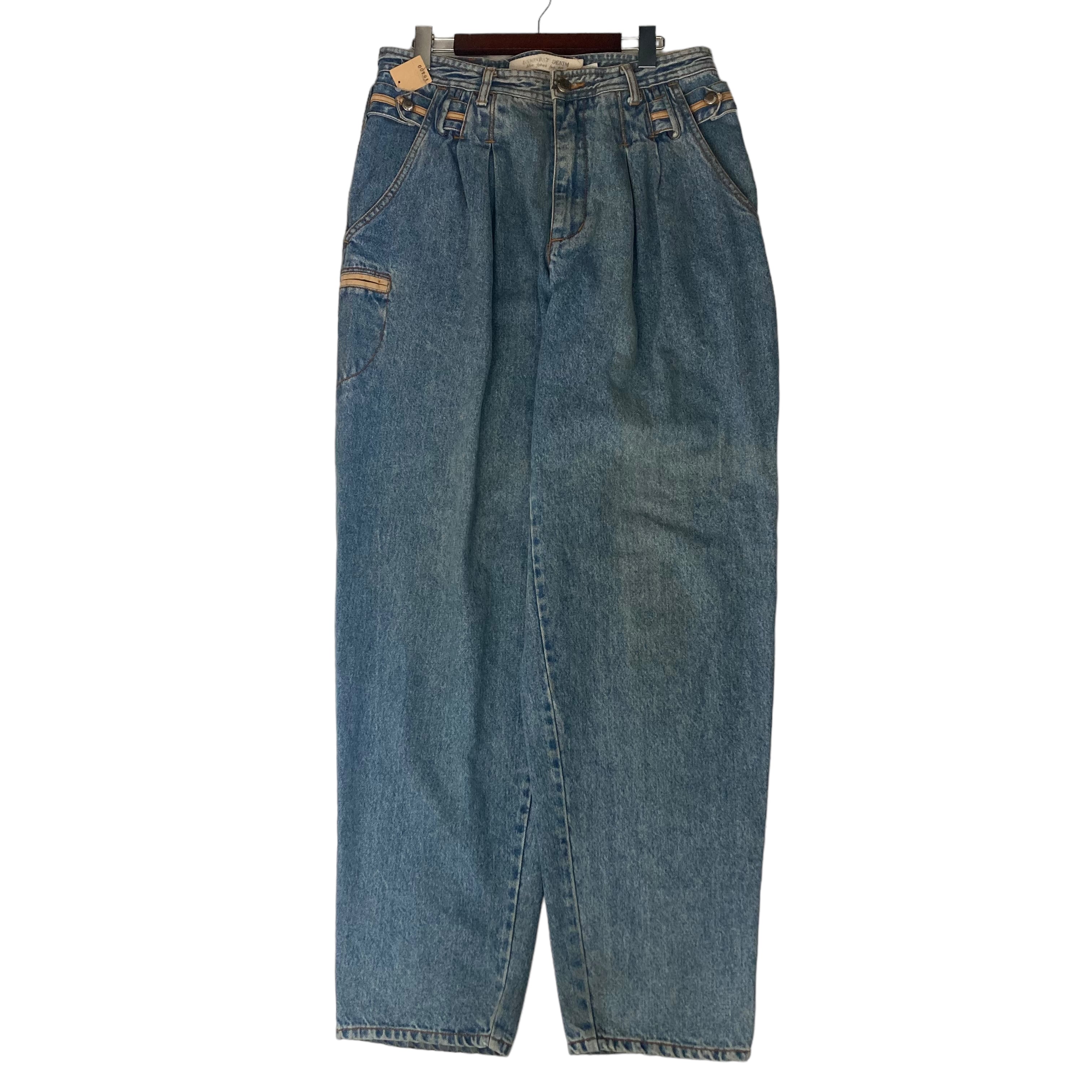W34×L31】UNIONBAY デニムパンツ 革パッチ | 古着屋OLDGREEN W34×L31】UNIONBAY デニムパンツ 革パッチ | 古着屋OLDGREEN