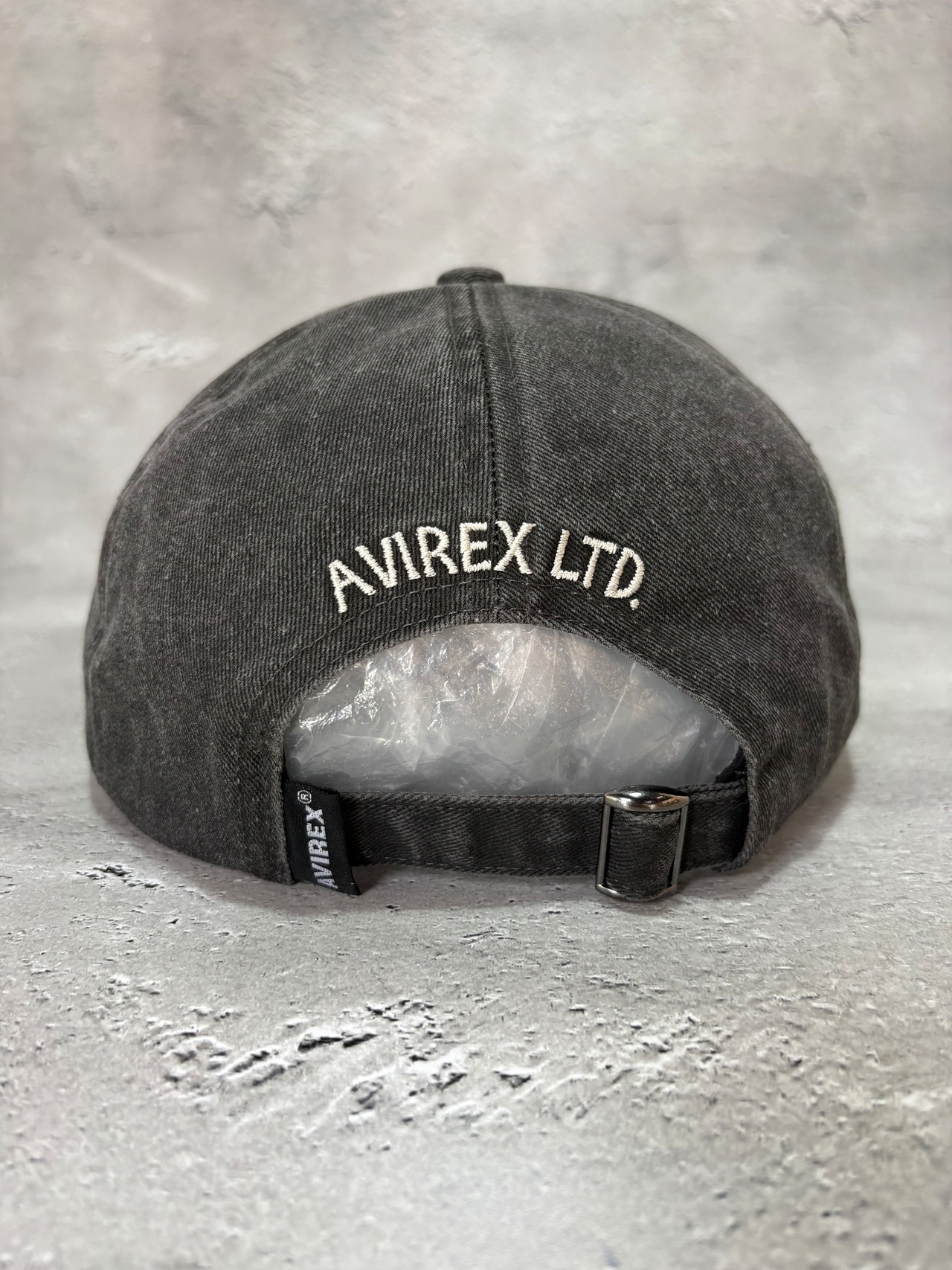 AVIREX / アヴィレックス SURPLUS DRAGONTOUR PIGMENT キャップ ブラック