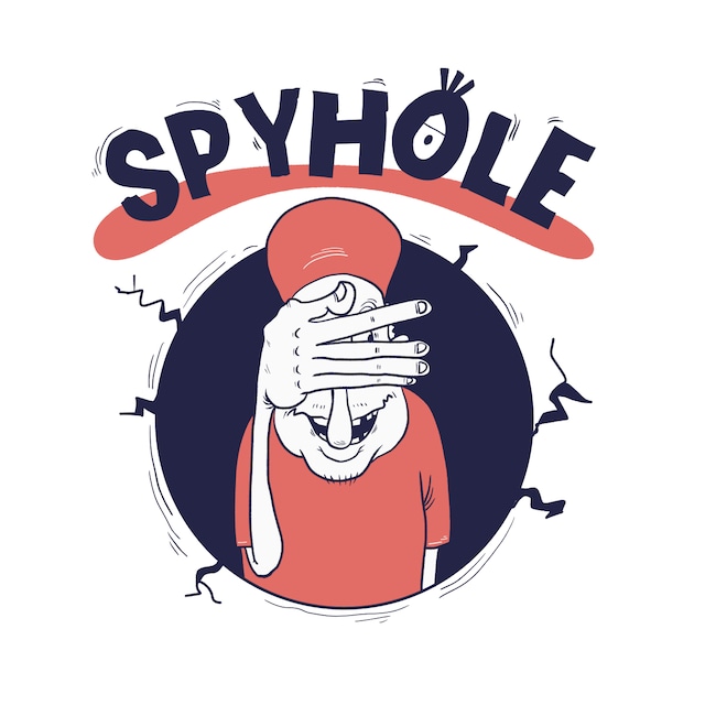 【HOMEJOE ARTWORK】SPYHOLE Tee