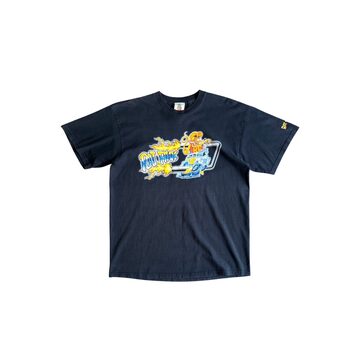 希少 美品 80〜90s Spiderweb Lサイズ 蜘蛛の巣 総柄 Tシャツ | PAY ID